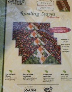  of The Month Rustling Leaves Collection Kit by Joann Fabrics 4