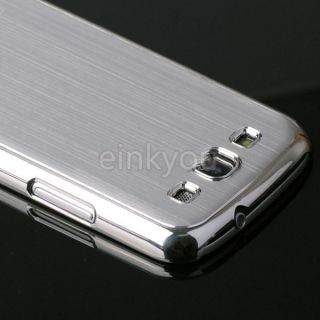   Aluminum Chrome Hard Case Cover for Samsung Galaxy S3 III GT i9300