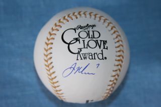 Joe Mauer Signed Rawlings Official Gold Glove Baseball Minnesota Twins