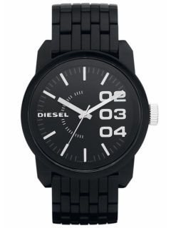 DZ1523 New Diesel Men XL Dial Analog Black Band Watch