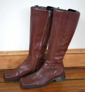 Joan David Handmade Italy Leather Riding Boots 6 36 5