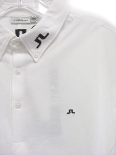 Lindeberg Golf Rubi JL Tour BD Polo Shirts White Small