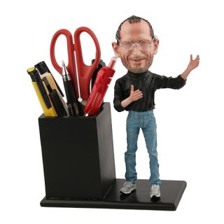 Memory of Steve Jobs Resin Figurine Figure Model Apple 18CM With Pen