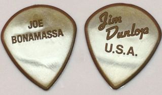 New Gold Joe Bonamassa Dunlop Guitar Pick 2012 Jazz III Black Country