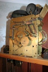 John Thwaites Musical 8 Bell Solid Cuban Mahogany Longcase Clock 1804