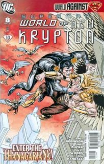  New Krypton 8 Joe Kubert Variant Robinson Rucka 2009 DC Comic