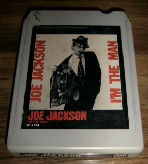 Joe Jackson IM The Man RARE 8 Track Tape Great Collectible Joe