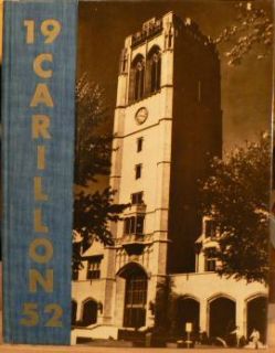 John Carroll University Yearbook 1952 Carillon