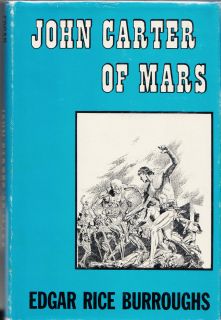John Carter of Mars Canaveral Press Dust Jacket Edgar Rice Burroughs