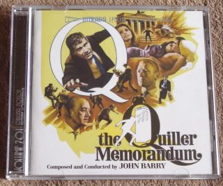 The Quiller Memorandum John Barry Original Mint CD