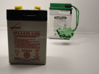  VOLT 6 V JOHN DEERE TRACTOR REPLACEMENT RECHARGEABLE BATTERY NEW
