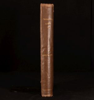 C1866 Paradise Lost Illustrated Gustave Dore with Life of Milton
