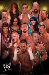 Poster 13 Warriors 22x34 John Cena cm Punk Sheamus Randy Orton