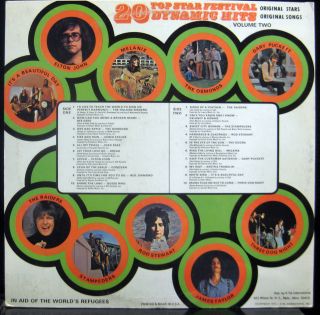 TEL SOUL ROCK COMP 20 dynamic hits vol 2 LP VG+ C 10703 Vinyl 1972