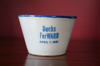 John B Taylor Ceramics Bowl from 1967 Bucks Forward
