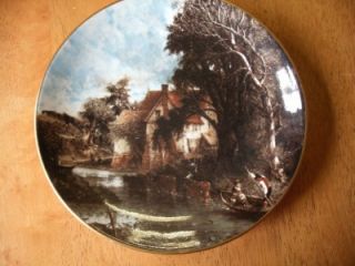 Crown Staffordshire John Constable Collectors Plate