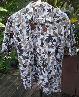 Hawaiian Shirt Medium Kahala Cotton John Severson