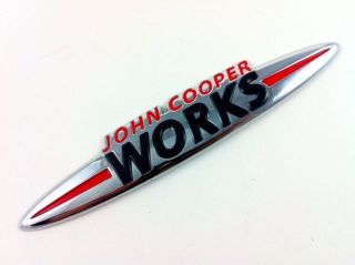 Mini Cooper s One John Cooper Works JCW Logo Emblem R53 R56 R57