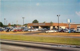 Easely South Carolina John Foster Ford Mercury Car Dealership Postcard