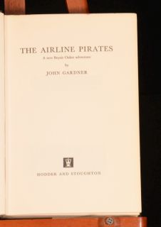 1970 The Airline Pirates John Gardner First Edition Novel