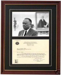 J John Edgar Hoover Signed Letter Autograph FBI F B I  