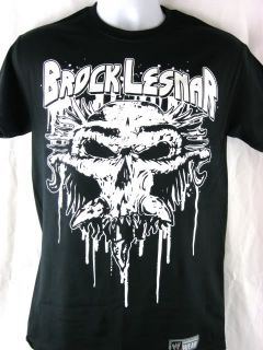Brock Lesnar Carnage WWE Authentic Black T Shirt New  