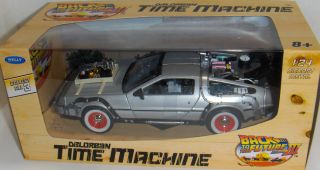 Welly Back to The Future III 3 Car John DeLorean Time Machine 1 24 Diecast Fox  