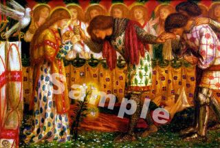 Pre Raphaelite Art DVD Reproductions Waterhouse Burne Jones Millais Rossetti  