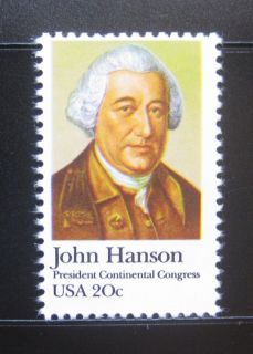 USA 1981 John Hanson SC 1941 MNH 0523  