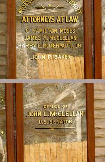 1950 Senator John L McClellan Crime C Hamilton Moses Doors Arkansas Harvey Couch  