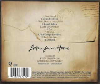 John Michael Montgomery Letters from Home CD 093624872924  