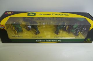 HO RARE Athearn John Deere Classic Series 2 Four Tractors  