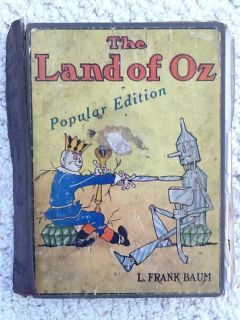RARE Edition LAND OF OZ by L Frank Baum ILLUSTRATED John R Neill wizard  