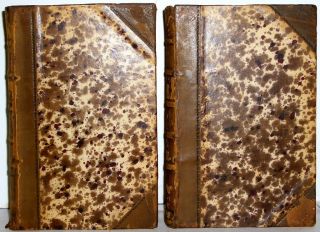 1858 The Dramatic Works of John Lilly The Euphuist F w Fairholt 2 Vol's Leather  
