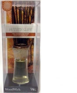 WOODWICK AUTUMN GLOW REED DIFFUSER OIL AND REEDS NEW  IN US  