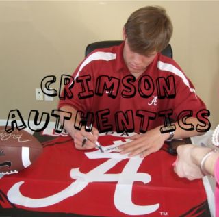 John Parker Wilson Signed Alabama Football Jersey Proof  