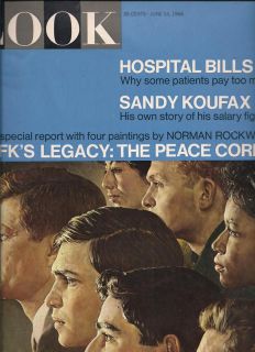 John F Kennedy Legacy Peace Corps Look 1966 Norman Rockwell  
