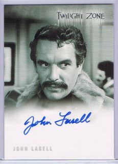 Twilight Zone John Lasell as John Wilkes Booth Auto A81  