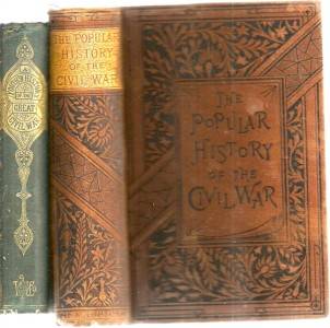 RARE 1867 Civil War Illustrated 2 Books 1 Price History  