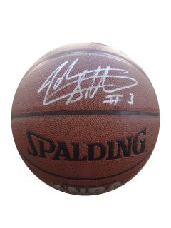 John Starks Signed Spalding NBA I O Basketball JSA  
