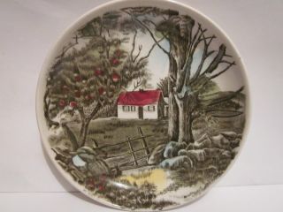 Johnson Brothers Butter Pat Small Dish Friendly Village Made in England 4  