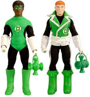 JOHN STEWART GUY GARDNER Lot Green Lantern Retro Action DC Super Heroes Figure  