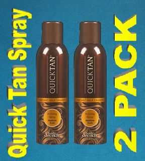 ★★body Drench Quick Tan★★ 2 Pack Spray Airbrush Self Tanner Mist  