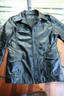Jonathan A Logan Vintage Fight Club Leather Jacket  