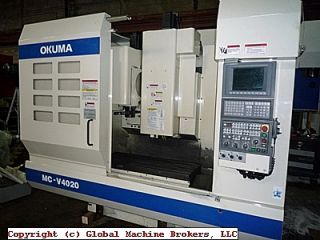 2006 Okuma MCV4020 Vertical Machining Center  