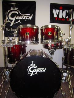 Gretsch Renown Maple Drum Set Shell Pack Played by Mike Johnston  