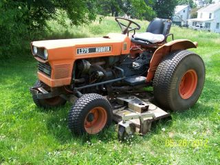 Kubota L275 Tractor with Woods 72" Deck  