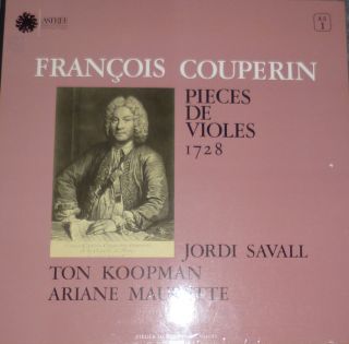 Jordi Savall Koopman Maurette Couperin ASTREE as 1  