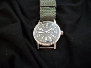 Military Wrist Watch Vietnam Era Bulova  