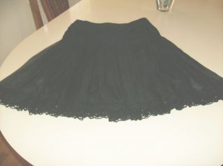 06C Chanel Black Silk Top Skirt Dress Set 40 8 $5 755 France  